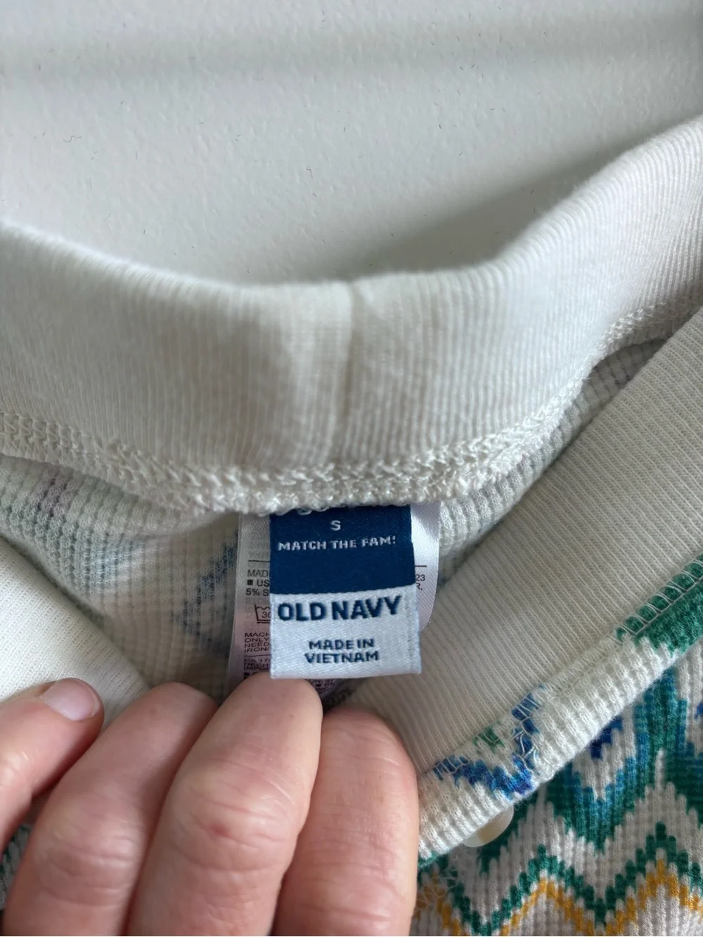 Matching Set: Old Navy Thermal Pajamas